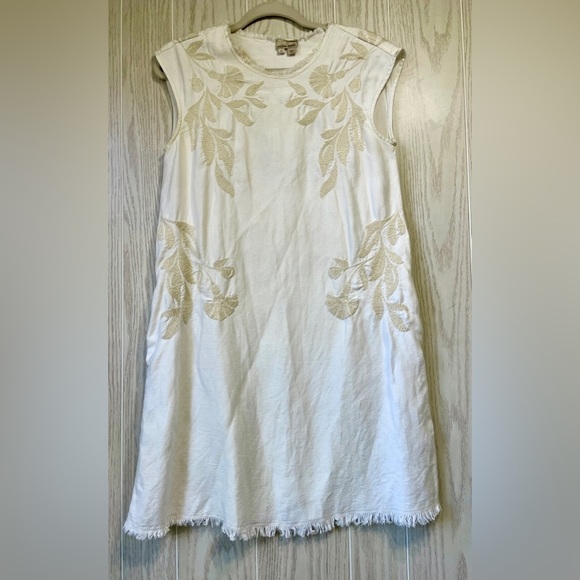 Anthropologie Holding Horses Embroidered Dress Size XS EUC - Picture 6 of 6